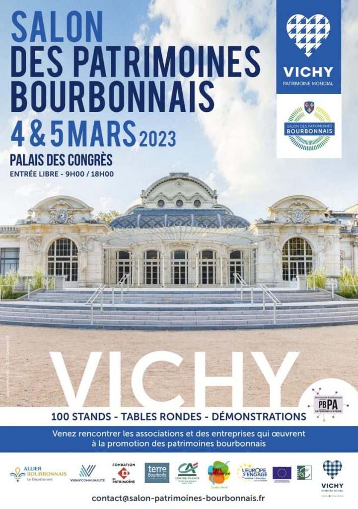 Salon des patrimoines bourbonnais 2023